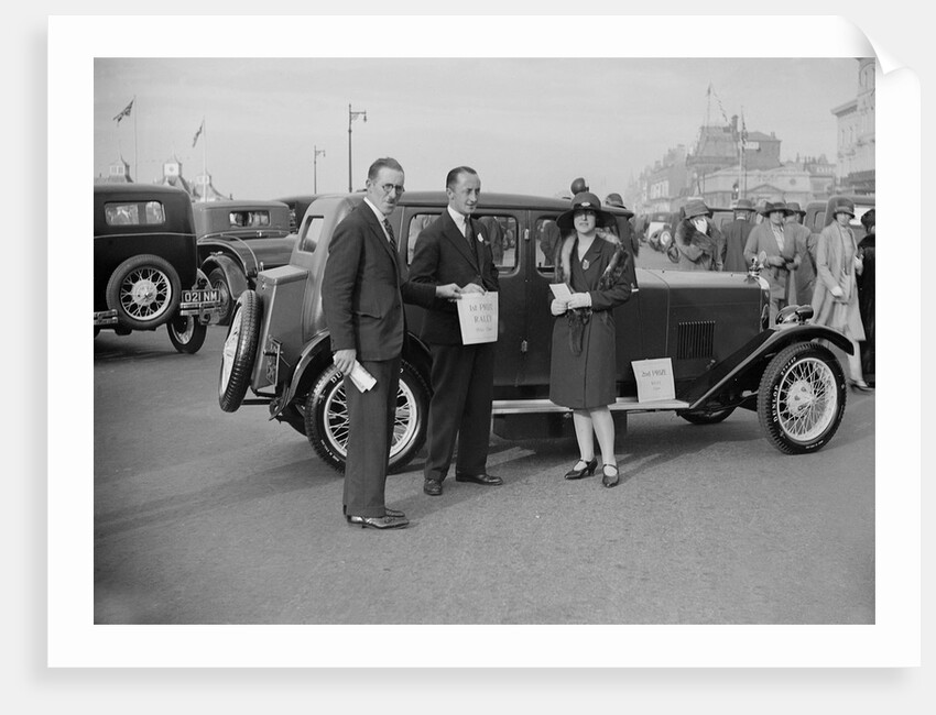 Riley Monaco saloon at the Southport Rally, 1928 by Bill Brunell