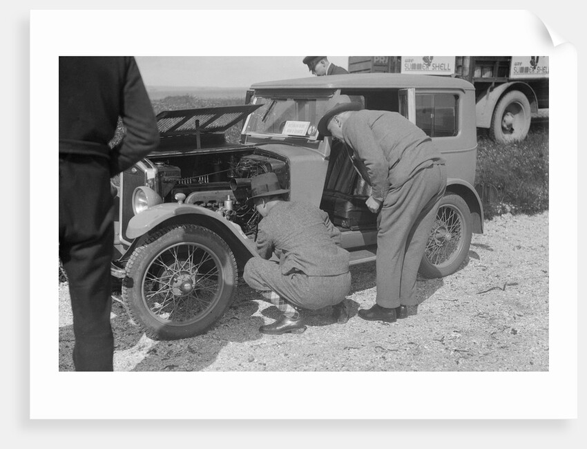 Wolseley Hornet at the B&HMC Brighton Motor Rally, 1930 by Bill Brunell