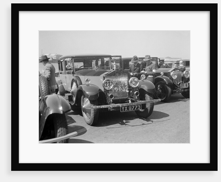 Rolls-Royce 40/50 at the B&HMC Brighton Motor Rally, 1930 by Bill Brunell