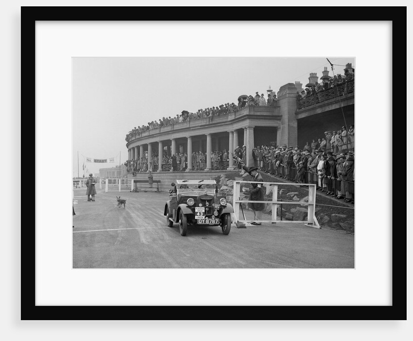 Morris Minor of T Wagner competing in the Blackpool Rally, 1936 by Bill Brunell
