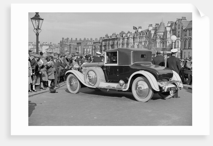 Hispano-Suiza 30 hp of M Graham-White at the Southport Rally, 1928 by Bill Brunell