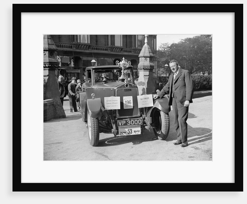 Lanchester Straight Eight of A Millership at the Southport Rally, 1928 by Bill Brunell