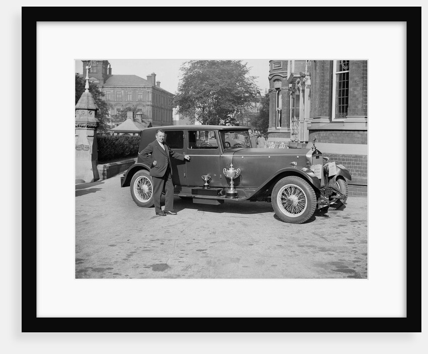 Lanchester Straight Eight of A Millership at the Southport Rally, 1928 by Bill Brunell