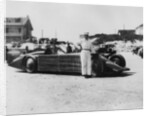 Henry Segrave with the Golden Arrow, Daytona Beach, Florida, USA, 1929 by Unknown