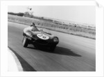 Jaguar D Type, Silverstone, 1961 by Unknown
