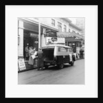 1958 Bedford CA van delivering the Evening Standard, London, 1958 by Unknown