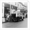 1958 Bedford CA van delivering the Evening Standard, London, 1958 by Unknown