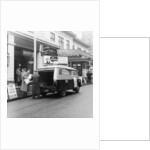 1958 Bedford CA van delivering the Evening Standard, London, 1958 by Unknown