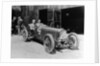 Henry Segrave in an 8 cylinder Sunbeam, Isle of Man, 1922 by Unknown