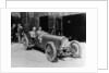 Henry Segrave in an 8 cylinder Sunbeam, Isle of Man, 1922 by Unknown
