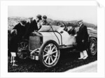 King Albert I of Belgium inspecting a car, c1909-c1913 by Unknown