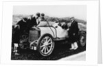 King Albert I of Belgium inspecting a car, c1909-c1913 by Unknown