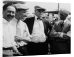 Jules Goux, Barney Oldfield and Henry Ford, Indianapolis, 1921 by Unknown