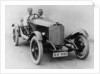 Alfred Neubauer behind the wheel of a 2-litre Daimler, Targa Florio, 1924 by Unknown