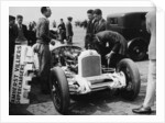 Raymond Mays with a Vauxhall Villiers TT, (1929?) by Unknown