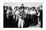 Stirling Moss, winner of the British Grand Prix, Aintree, 1955 by Unknown