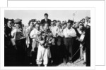 Stirling Moss, winner of the British Grand Prix, Aintree, 1955 by Unknown