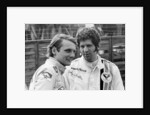 Niki Lauda and Jody Schekter, Race of Champions, Brands Hatch, Kent, 1973 by Unknown