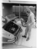 James Hunt with a Porsche, c1972-c1973 by Unknown