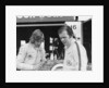 James Hunt with Charles Lucas, c1970 by Unknown