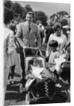 Graham Hill with his family, c1968 by Unknown