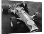 Graham Hill and Colin Chapman with Lotus 49, 1967 by Unknown