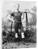 Ralph Clifton with a penny farthing, (c1895?) by Unknown