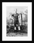 Ralph Clifton with a penny farthing, (c1895?) by Unknown