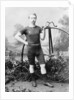 Ralph Clifton with a penny farthing, (c1895?) by Unknown