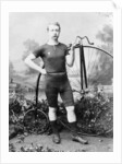 Ralph Clifton with a penny farthing, (c1895?) by Unknown