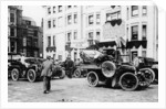 A 1903 Renault 10hp outside the Old Ship Hotel, Brighton, East Sussex, c1903 by Unknown