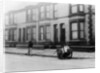 An 'Orderly Boy' and his cart sweeping a street, Liverpool, 1935 by Unknown