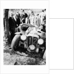 Crash of the Le Mans 24 Hours winner at Spa, Belgium, 1938 by Unknown