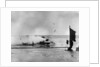 Giulio Foresti's crash at Pendine Sands, Wales, 1927 by Unknown
