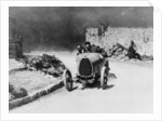 Louis Chiron driving a Bugatti at the Castellane Hill Climb, Provence, France, 1925 by Unknown