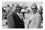 Pierre About with Maurice Trintignant by Unknown