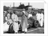 Von Brauchitsch with a 3 litre Mercedes Benz at the Donington Grand Prix, 1938 by Unknown