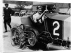Louis Zborowski at the wheel of Chitty Bang Bang I, Brooklands,1922 by Unknown