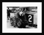 Louis Zborowski at the wheel of Chitty Bang Bang I, Brooklands,1922 by Unknown