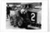 Louis Zborowski at the wheel of Chitty Bang Bang I, Brooklands,1922 by Unknown