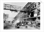 The exterior of the Model T factory, 1914 by Unknown