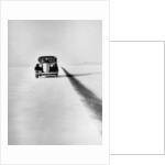 A Ford Lincoln on the Bonneville Salt Flats, Utah, 1935 by Unknown