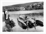 Bluebird K7 at Coniston Water, Cumbria, 1958 by Unknown