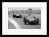 Graham Hill and Jack Brabham racing in the XI British Grand Prix, Silverstone, July 1958 by Unknown
