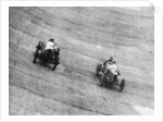 Itala and Sunbeam racing, Brooklands, Surrey, c1912-c1913 by Unknown