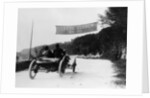 T Thornycroft in a Thornycroft car in a TT race, 1908 by Unknown