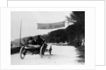 T Thornycroft in a Thornycroft car in a TT race, 1908 by Unknown