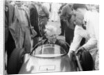 Mike Hawthorn during the International Trophy at Silverstone, Northamptonshire, 1955 by Unknown