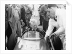 Mike Hawthorn during the International Trophy at Silverstone, Northamptonshire, 1955 by Unknown