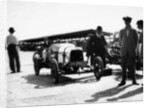 Malcolm Campbell and a Talbot car in the Paddock at Brooklands, Surrey, June 1923 by Unknown